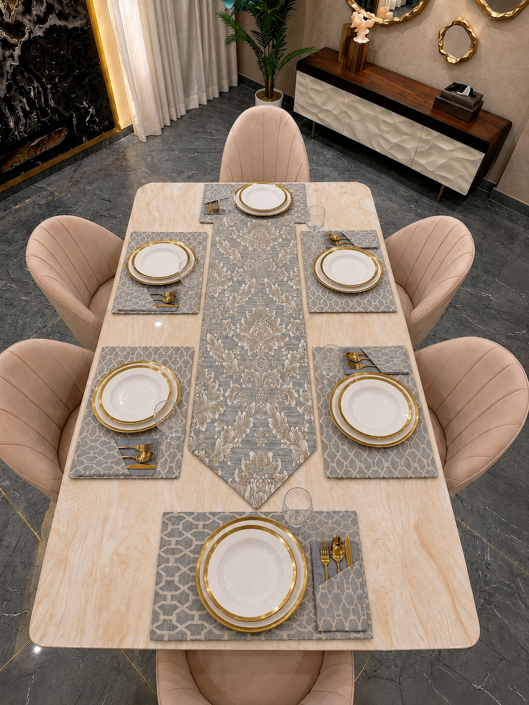 Dinning Mats | Platinum Grace – Art 011