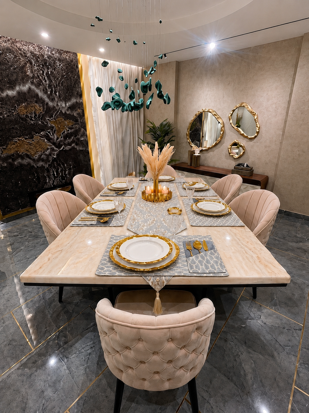 Dinning Mats | Platinum Grace – Art 011