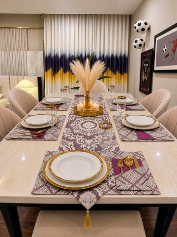 Dinning Mat | Imperial Mauve  Runner Mats  – Art 009