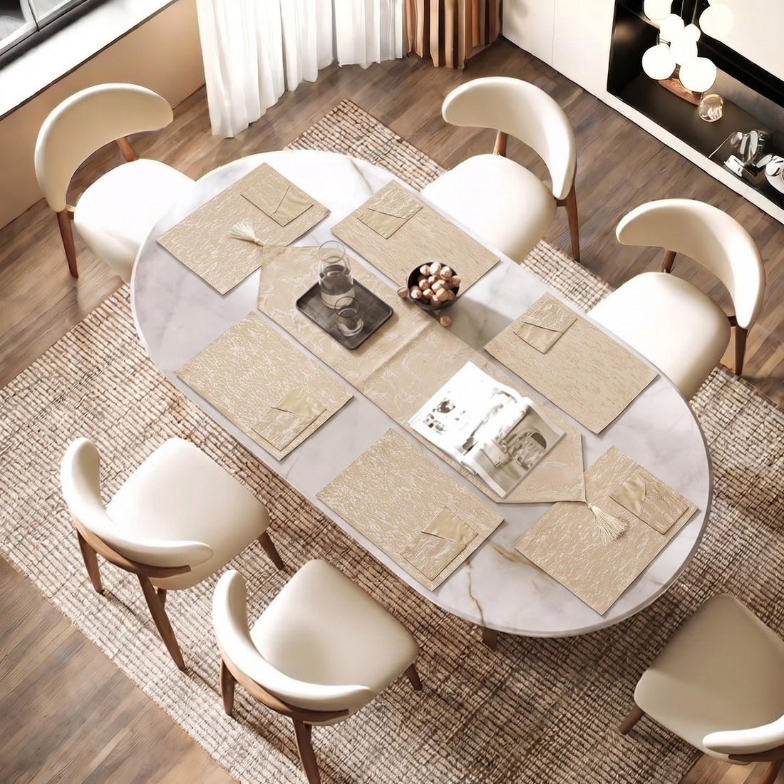 Dining Mats | skin and golden