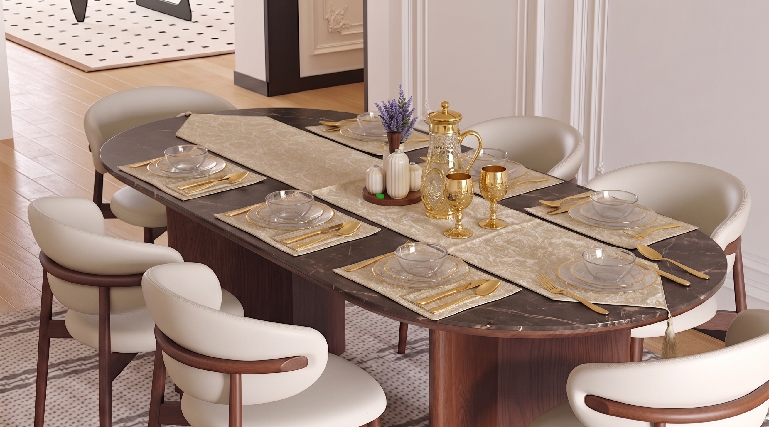 Dining Mats | skin and golden