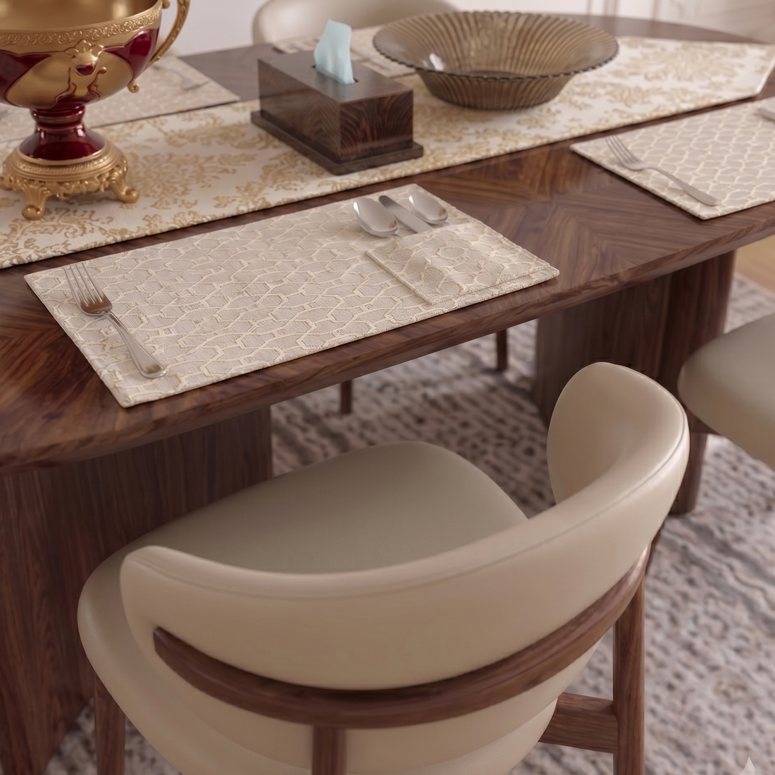 Crème Gold  Dining Mats  ART-CG 003