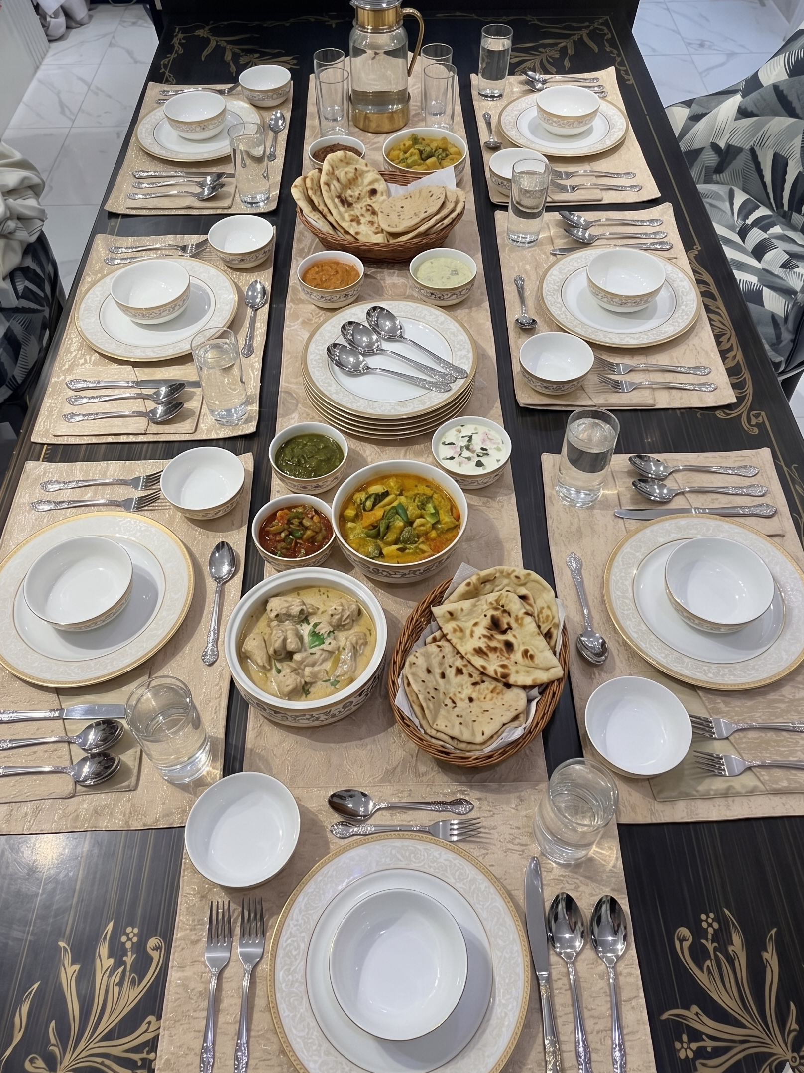 Dining Mats | skin and golden