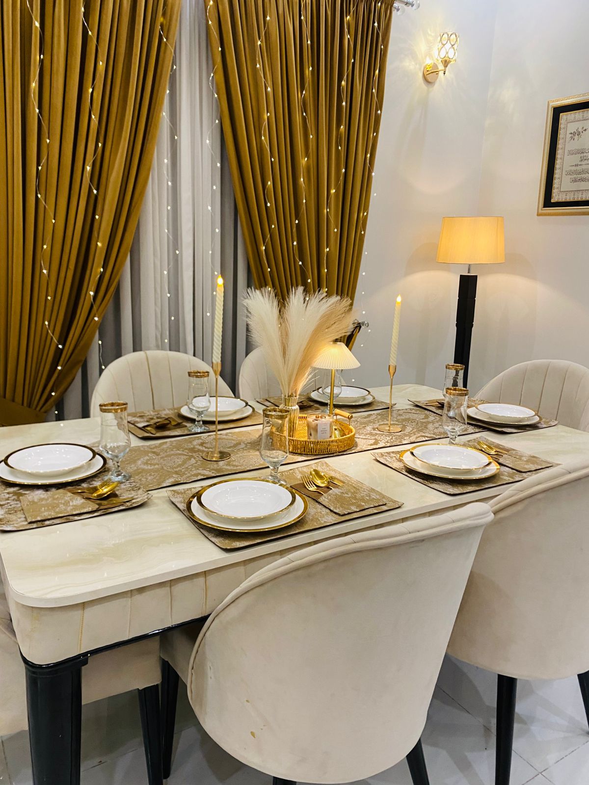 Dining Mats | Caramel Table Runner Mat  DM-BG-002